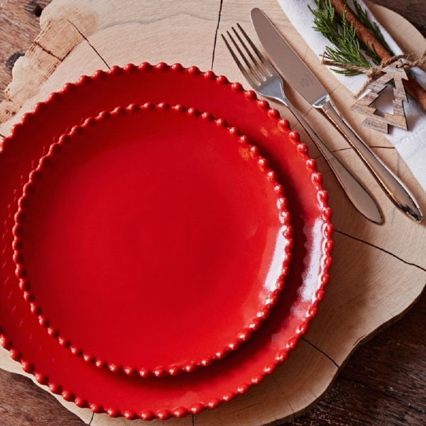 Dezertný tanier 22cm COSTA NOVA Pearl RUBI sada 6ks