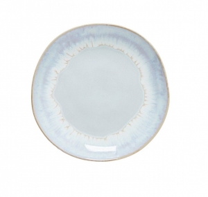 Dezertný tanier okrúhly BRISA biely 21 cm keramický