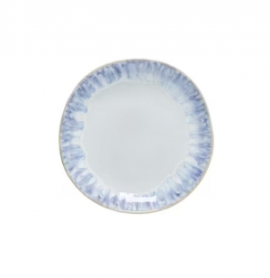 Dezertný tanier okrúhly BRISA modrý 21 cm keramický