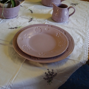 Dezertný tanier z kameniny 21cm