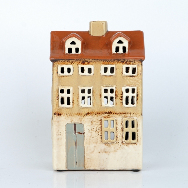 Domček na čajovú sviečku 11,5x18,5x8cm D