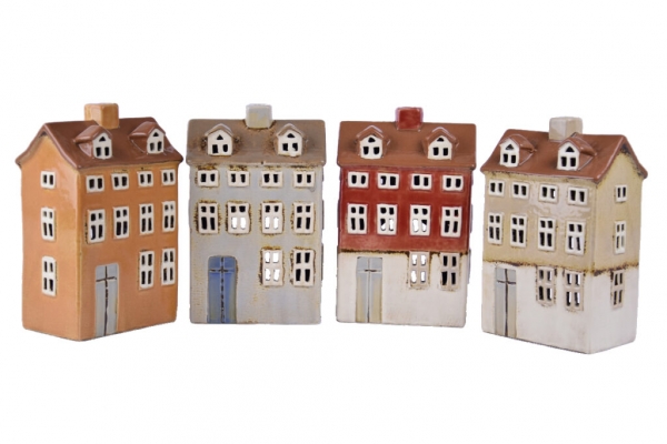 Domček na čajovú sviečku 11,5x18,5x8cm D