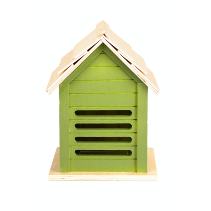 Domček pre lienky svetlo zelený