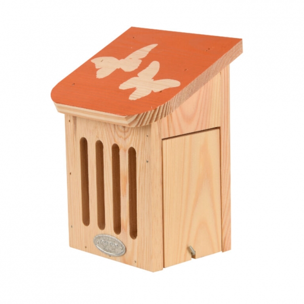 Domček pre motýle oranžový 15x12x20cm