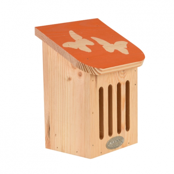 Domček pre motýle oranžový 15x12x20cm