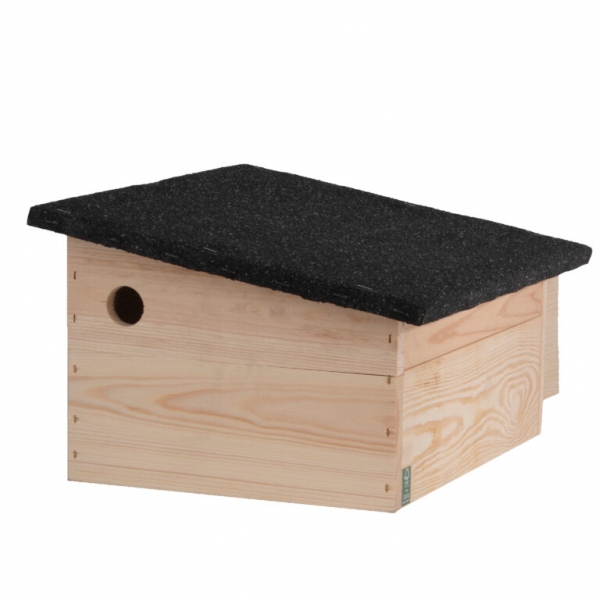 Domček pre ježka drevený 27x36x20cm