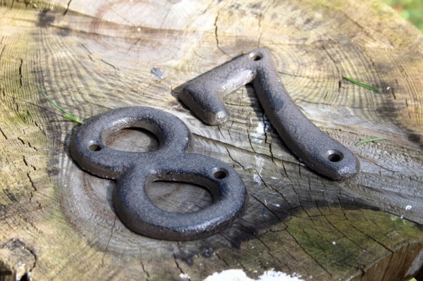 Domové číslo na fasádu - 2