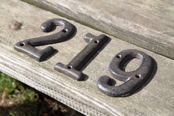 Domové číslo na fasádu - 2