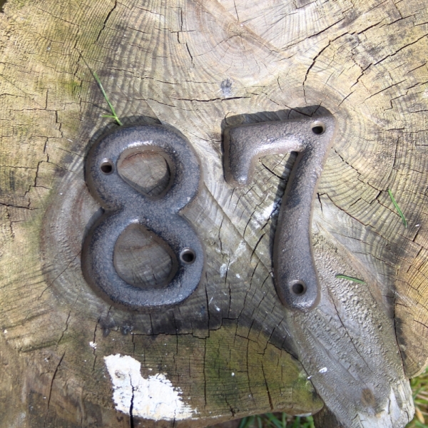 Domové číslo na fasádu - 6