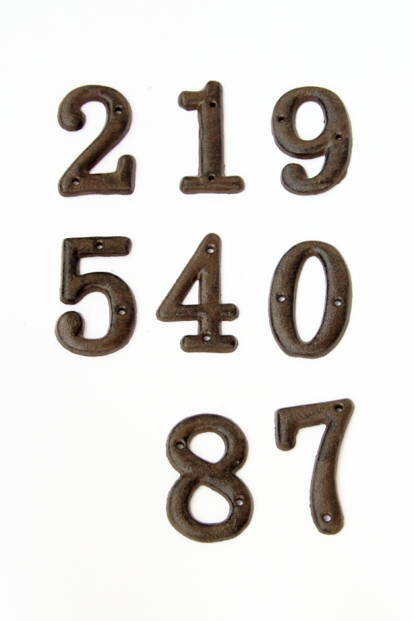 Domové číslo na fasádu - 7