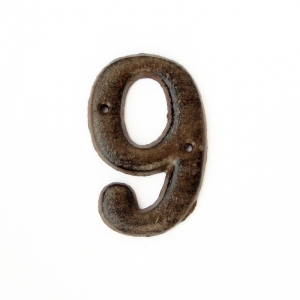 Domové číslo na fasádu - 9