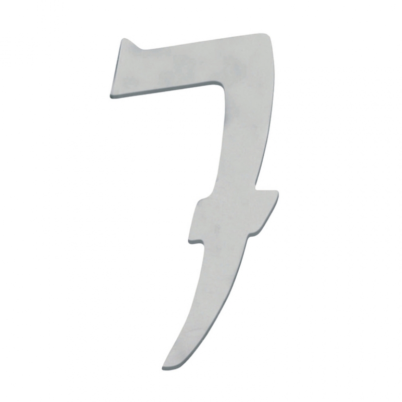 Domové číslo nerezové - 7