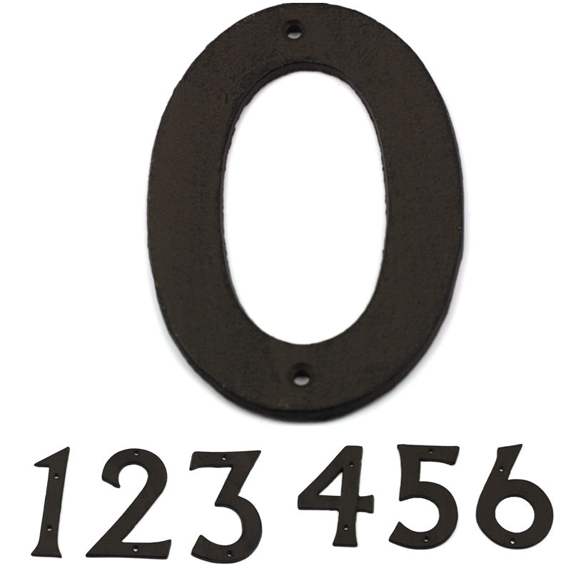 Domové liatinové číslo 0 16,7cm