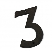 Domové liatinové číslo 3 16,7cm