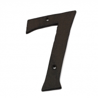 Domové liatinové číslo 7 16,7cm