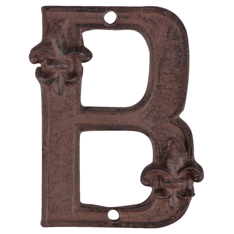 Domové písmeno B 9,5x1,2x12,2 cm