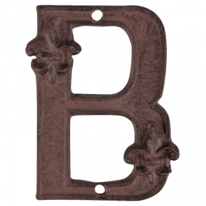 Domové písmeno B 9,5x1,2x12,2 cm