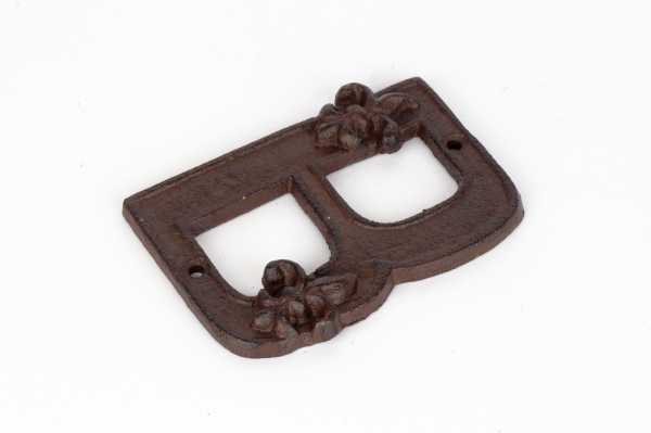 Domové písmeno B 9,5x1,2x12,2 cm