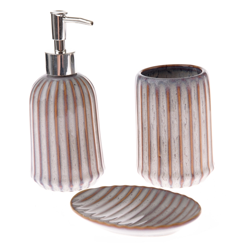 Doplnky do kúpeľne zvislé pruhy