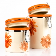 Keramická dóza oran 11x17cm