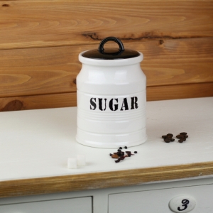 Dóza na cukor kamenina 16,5 cm