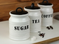 Dóza na cukor kamenina 16,5 cm