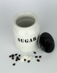 Dóza na cukor kamenina 16,5 cm