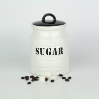 Dóza na cukor kamenina 16,5 cm