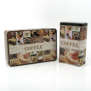 Dóza na kávu 2ks(19x12cm)