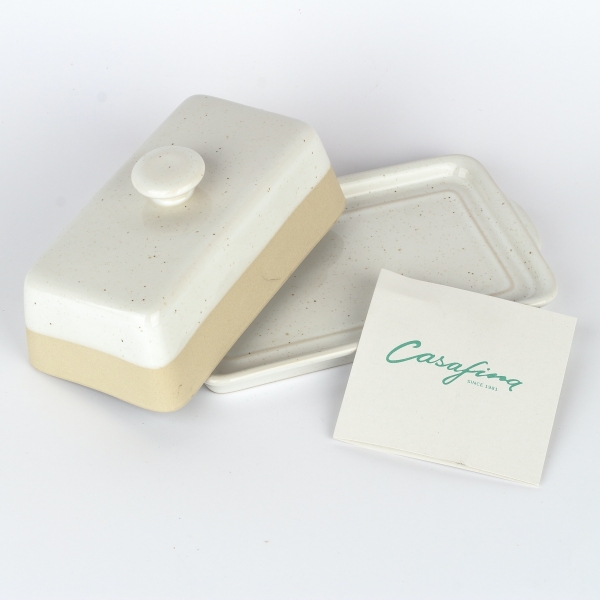 Dóza na maslo s poklopom FATTORIA 19x11x8cm