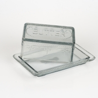 Dóza na maslo sklenena 13,5x19,5x2,5cm