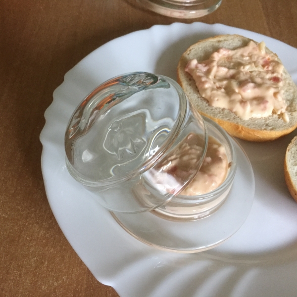 Dóza na máslo sklenená Libellules 7,5cm