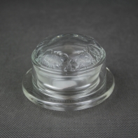 Dóza na maslo sklenená Versailles p.7,5cm - vrchní díl