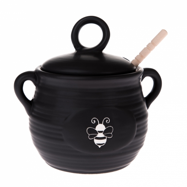 Dóza na med čierna 14x14x10, 5cm