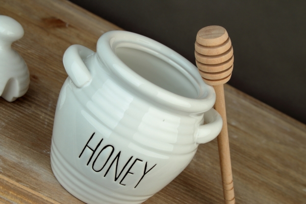 Dóza na med keramická 360ml