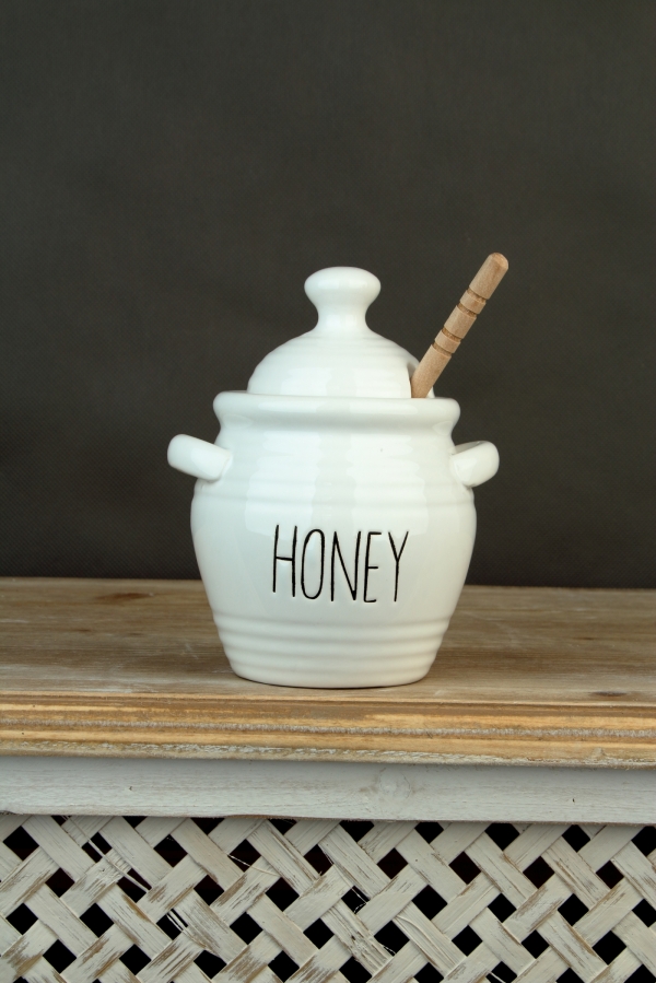 Dóza na med keramická 360ml