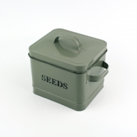 Dóza na múku šedá 19x15x16cm