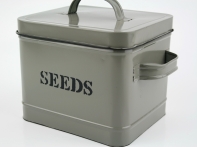 Dóza na múku šedá 19x15x16cm