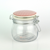 Dóza na potraviny Abelone raspberry 500ml