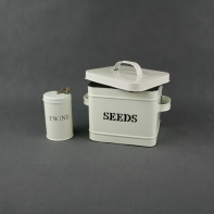 Dóza na potraviny biela 19x15x16cm