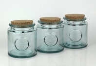 Dóza na potraviny sklenená Authentic 0,8l (sada 3ks)