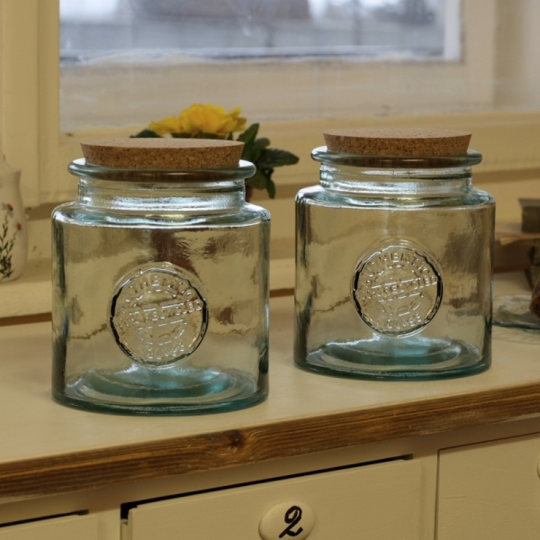 Dóza na potraviny sklenená Authentic 1,5 l (sada 2 ks)