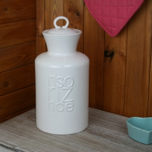 Dóza na ryžu keramická