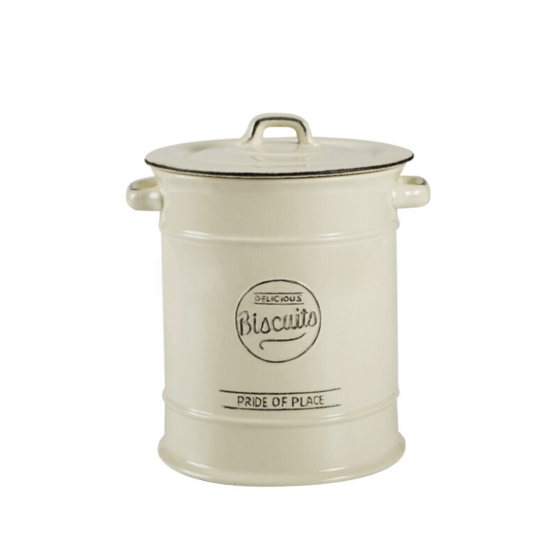 Dóza na sušienky Pride of Place krémová