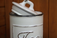 Dóza na sypaný čaj 10,5x10,5x16cm