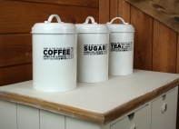 Dóza - zásobník na cukor 11x11x18cm