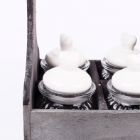 Dózičky na potraviny v prepravke 19x19x26cm