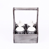 Dózičky na potraviny v prepravke 19x19x26cm