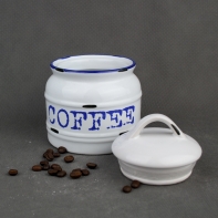 Dózy na potraviny - cukor/čaj/káva (set 3ks) 15cm