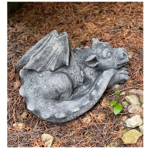 Drak Mrak - záhradná betónová dekorácia do skalky